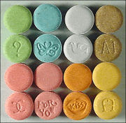 MDMA, which has been made criminally illegal worldwide, is taken most commonly in pill form.