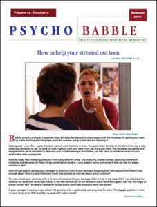 Psychobabble Newsletter Image