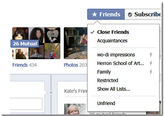 facebook unfriending